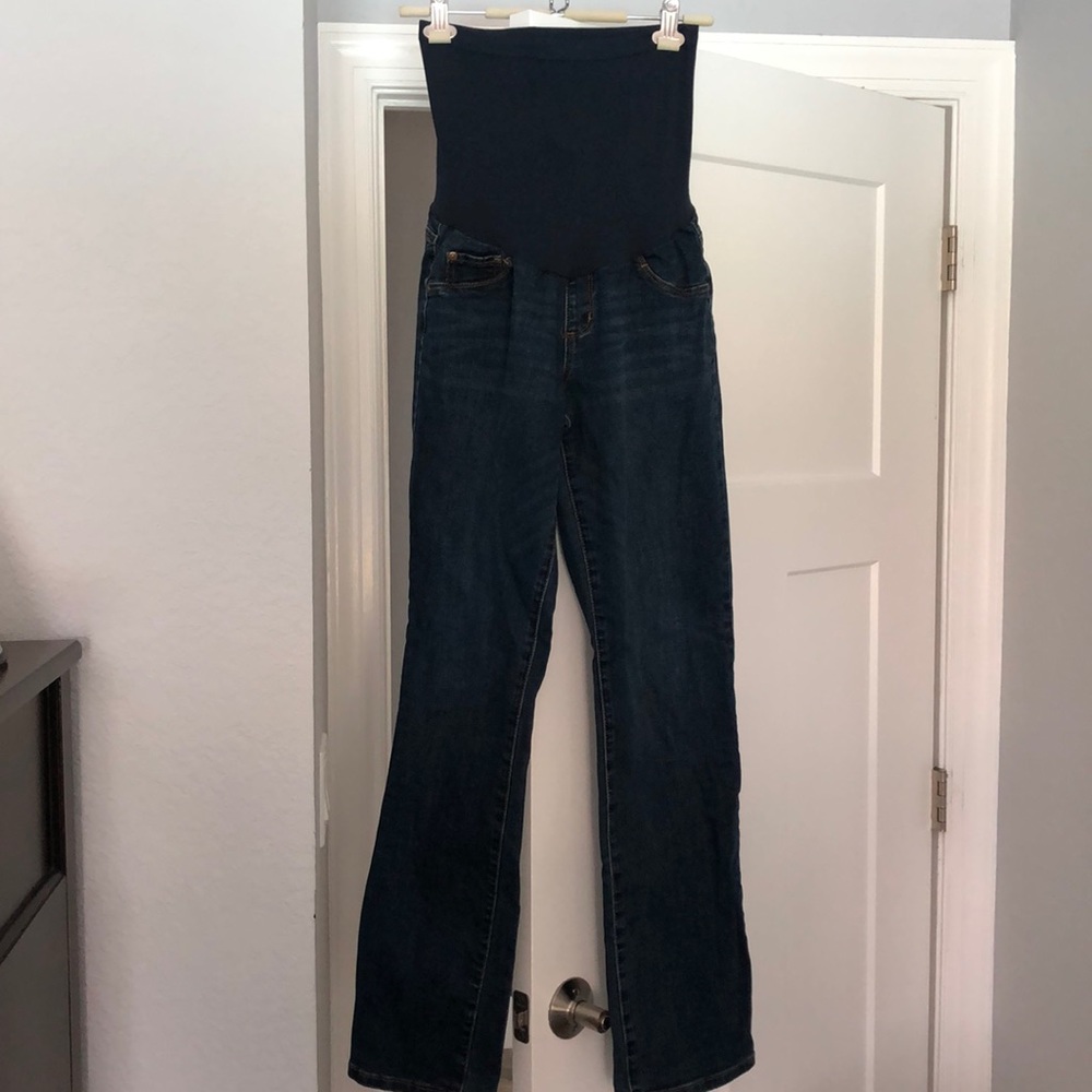Maternity jeans, size L, long length